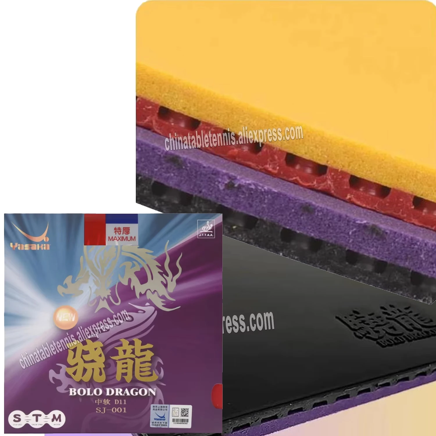Yasaka BOLO DRAGON Накладка для настольного тенниса, новая высоколипкая губка с высокой устойчивостью вращения, резина для пинг-понга BOLO DRAGON 
Yasaka BOLO DRAGON Накладка для настольного тенниса, новая высоколипкая губка с высокой устойчивостью вращения, резина для пинг-понга BOLO DRAGON