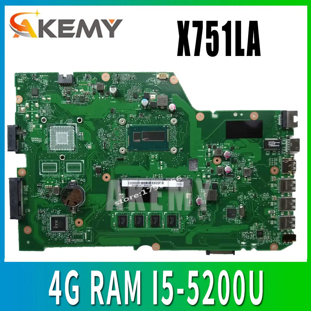For ASUS X751LN X751LAB X751LD X751LJ X751L K751L F751L X751LB X751LC X751LD X751LAR X750LA X752LA X751LP Motherboard X751LA
For ASUS X751LN X751LAB X751LD X751LJ X751L K751L F751L X751LB X751LC X751LD X751LAR X750LA X752LA X751LP Motherboard X751LA