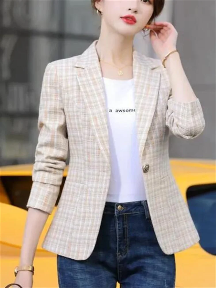 Fashion Blazer Short Coats For Women Outerwear Suits Office Ladies Slim Coats Splice Pockets Woman Clothes Jacket Thin Coats
Fashion Blazer Short Coats For Women Outerwear Suits Office Ladies Slim Coats Splice Pockets Woman Clothes Jacket Thin Coats