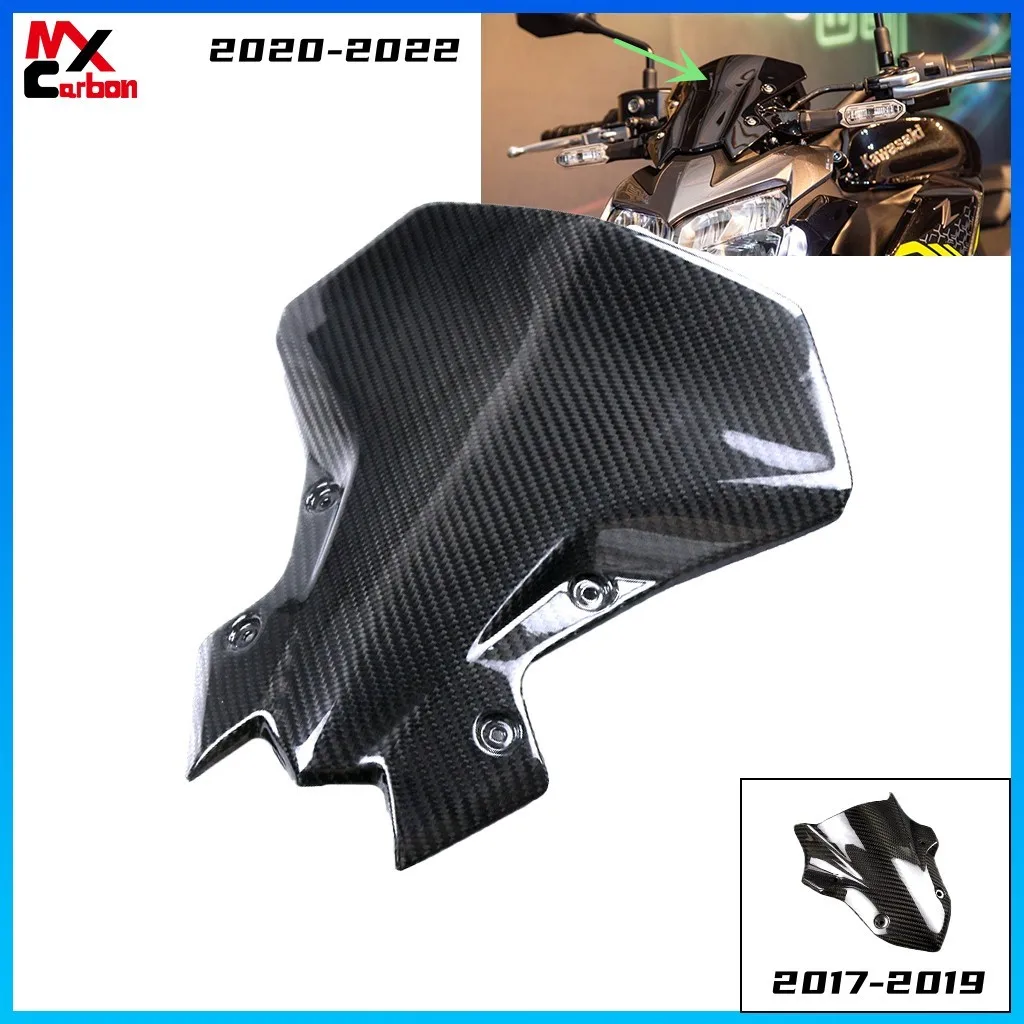Motorcycle Windshield Headstock Cowl Front Fairing Carbon Fiber Accessories For Kawasaki Z900 2017-2019 2020 2021 2022 2023
Motorcycle Windshield Headstock Cowl Front Fairing Carbon Fiber Accessories For Kawasaki Z900 2017-2019 2020 2021 2022 2023