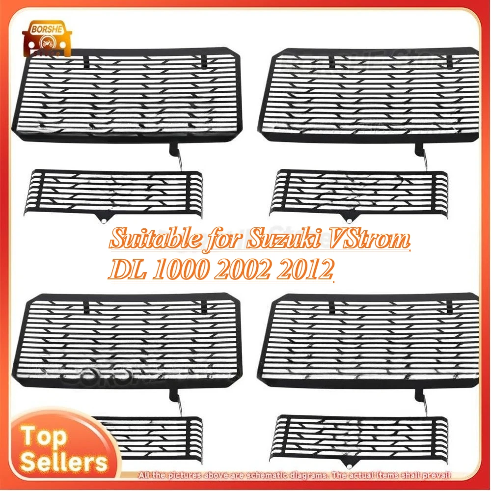 Stainless Steel Radiator Guard Suitable for Suzuki VStrom DL 1000 2002 2012 Motorcycle Radiator Mesh
Stainless Steel Radiator Guard Suitable for Suzuki VStrom DL 1000 2002 2012 Motorcycle Radiator Mesh