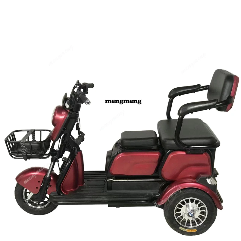 500W Dual Seat Electric Tricycle for Adults Three-Wheel Electric with Passenger Seats
500W Dual Seat Electric Tricycle for Adults Three-Wheel Electric with Passenger Seats