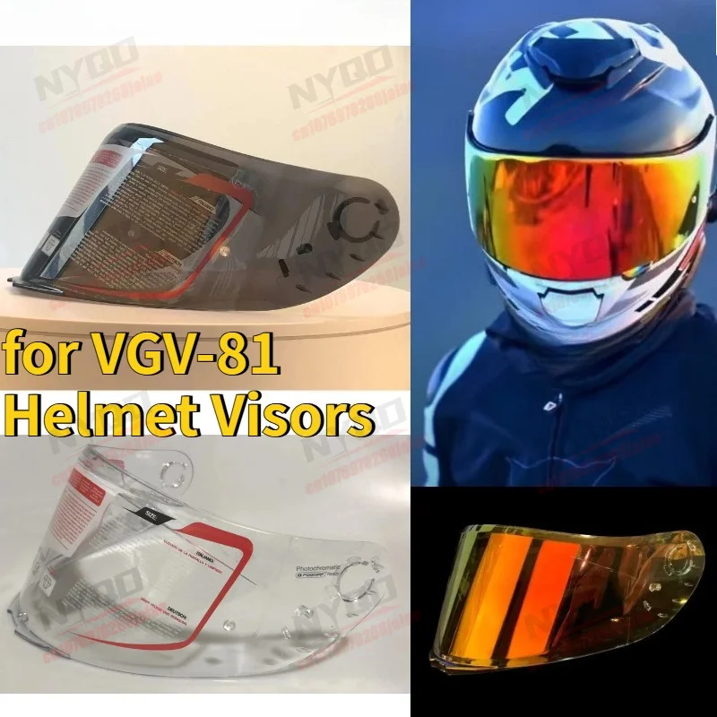 Motorcycle Helmet Face Mask Night Vision Safety Protection High-definition Full Helmet Color Coated Lenses Suitable for VGV-81
Motorcycle Helmet Face Mask Night Vision Safety Protection High-definition Full Helmet Color Coated Lenses Suitable for VGV-81