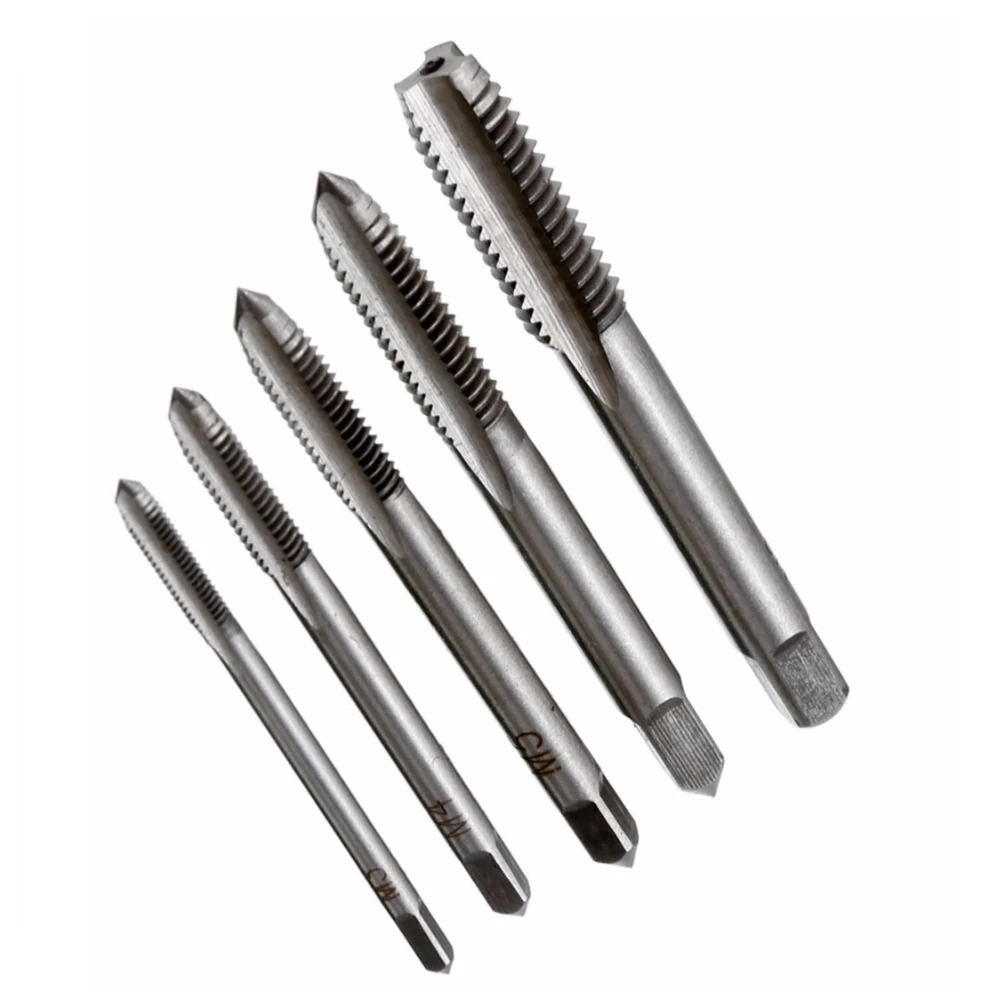 5pcs Screw Thread Metric Plug Taps Set Auto Repair -M8 Spiral Pointed Tap Hand Screw Tap Use
5pcs Screw Thread Metric Plug Taps Set Auto Repair -M8 Spiral Pointed Tap Hand Screw Tap Use