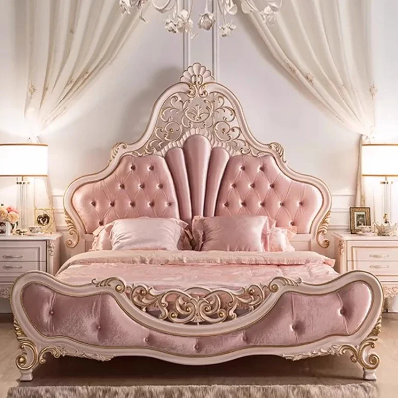 200×180cm Velvet Bedroom Beds Luxury High Headboard Princesse Wooden King Beds Double Modern Big Camas De Dormitorio Furniture
200×180cm Velvet Bedroom Beds Luxury High Headboard Princesse Wooden King Beds Double Modern Big Camas De Dormitorio Furniture