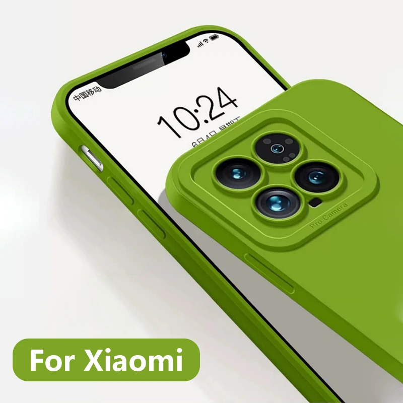Роскошный бампер из жидкого силикона, чехол для Xiaomi Mi 14 13 Pro Ultra 12 Lite 13T 12S 12X, защитная Противоударная задняя крышка для камеры
Роскошный бампер из жидкого силикона, чехол для Xiaomi Mi 14 13 Pro Ultra 12 Lite 13T 12S 12X, защитная Противоударная задняя крышка для камеры
