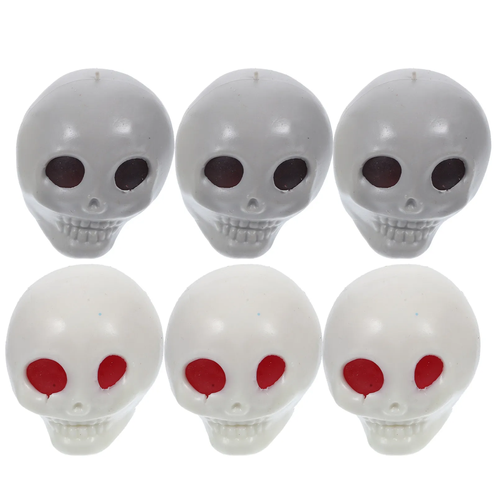 6 Pcs Figurines Skulls Heads Halloween Stretchy Toys Accessories Funny Small Fidget
6 Pcs Figurines Skulls Heads Halloween Stretchy Toys Accessories Funny Small Fidget