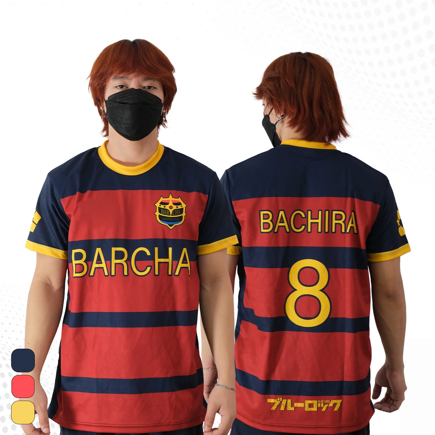 2026 Blue Lock FC Barcha Cartoon Anime Cosplay Men Jersey Short Sleeve Fashion Women T-shirt Plus Size Children's Short Sleeves
2026 Blue Lock FC Barcha Cartoon Anime Cosplay Men Jersey Short Sleeve Fashion Women T-shirt Plus Size Children's Short Sleeves