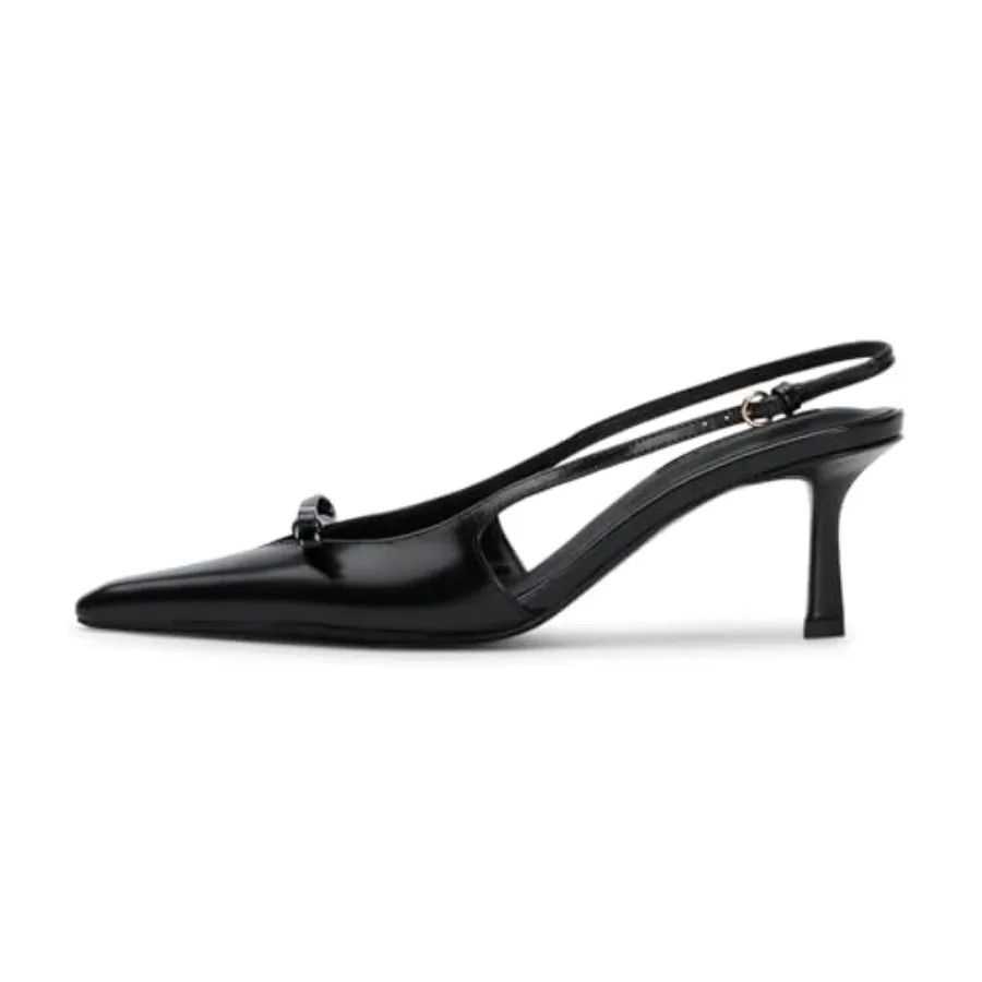 Mattiventon Slingback Heels for Women Kitten Heels Bow Ankle Strap Pointed Toe Heel Sexy Wedding Dress Party Pumps
Mattiventon Slingback Heels for Women Kitten Heels Bow Ankle Strap Pointed Toe Heel Sexy Wedding Dress Party Pumps