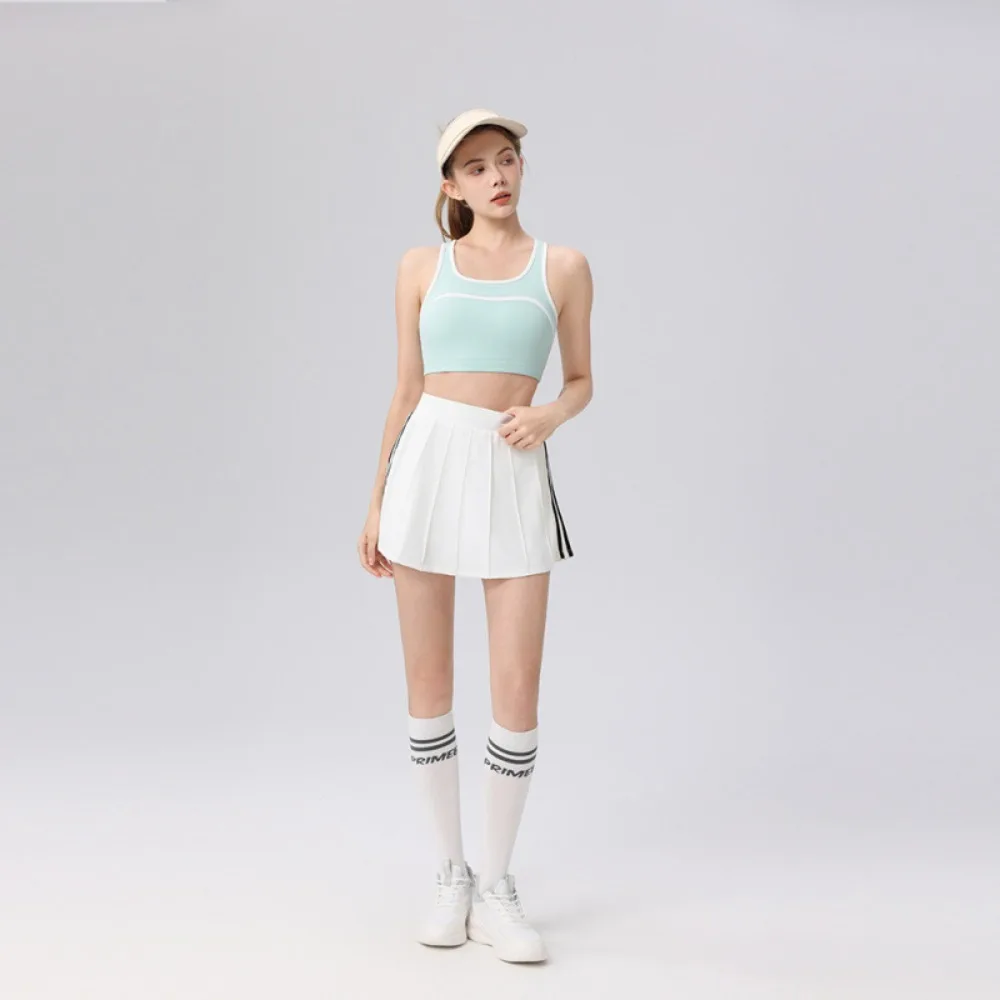 New Casual Badminton Skirt with Safety Pants Contrasting Colors and Thin Golf Women's Tennis Skirt Women, Comfortable Classic
New Casual Badminton Skirt with Safety Pants Contrasting Colors and Thin Golf Women's Tennis Skirt Women, Comfortable Classic