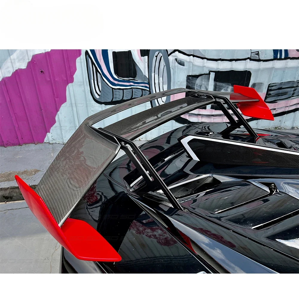 Lamborghini Huracan LP580 LP610 EVO New Product STO Rear Spoiler Wing Dry Carbon Fiber Design
Lamborghini Huracan LP580 LP610 EVO New Product STO Rear Spoiler Wing Dry Carbon Fiber Design