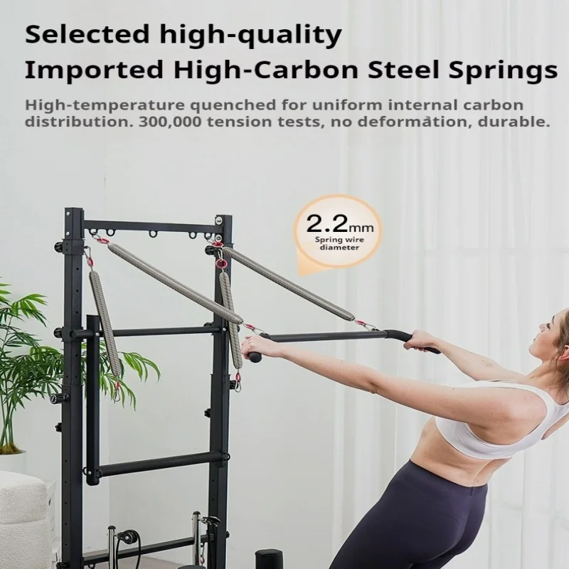 Folding Pilates Semi-high Tower Retractable and Detachable Iron Commercial and Household Yoga Training Bed Semi-high Tower
Folding Pilates Semi-high Tower Retractable and Detachable Iron Commercial and Household Yoga Training Bed Semi-high Tower