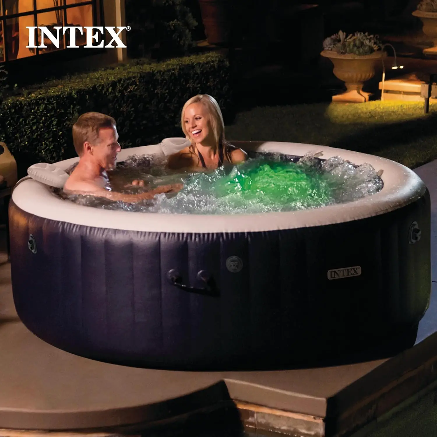 Bubble Massage Spa Set, Inflatable Hot Tub, 2 Contoured Headrests & LED Light, 4 Person, Custom
Bubble Massage Spa Set, Inflatable Hot Tub, 2 Contoured Headrests & LED Light, 4 Person, Custom