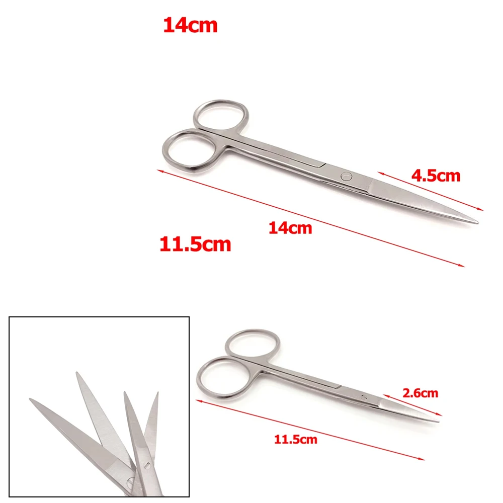 Professional Stainless Steel Dental Scissors Straight Sharp Surgical Medical Ophthalmic Tools Sterilized Precision for Clinic
Professional Stainless Steel Dental Scissors Straight Sharp Surgical Medical Ophthalmic Tools Sterilized Precision for Clinic