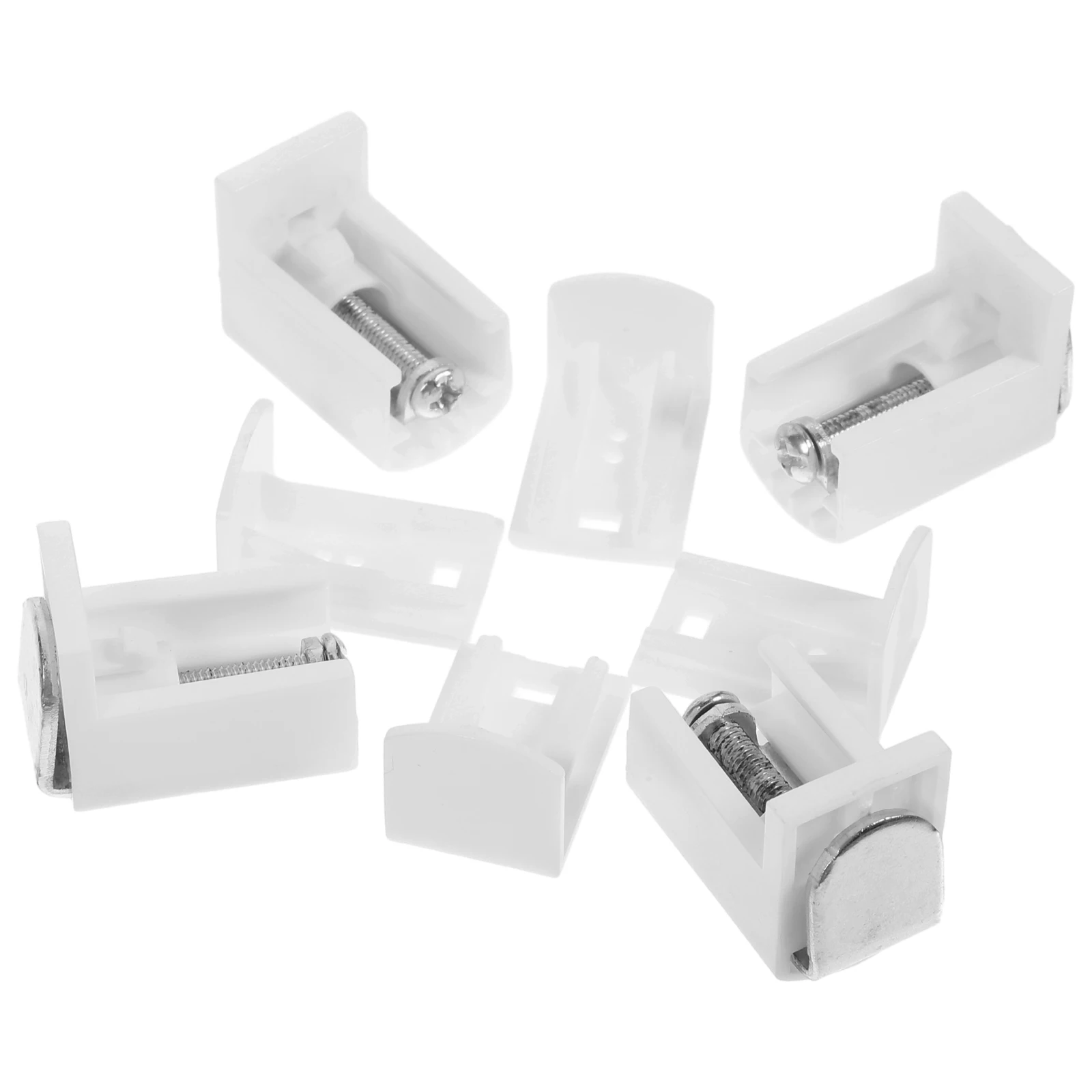 4pcs White Adjustable Blind Sturdy Pom Iron Mounting For Blinds Window Shower Curtain Kitchen Bedroom Bathroom Office Use Mini
4pcs White Adjustable Blind Sturdy Pom Iron Mounting For Blinds Window Shower Curtain Kitchen Bedroom Bathroom Office Use Mini