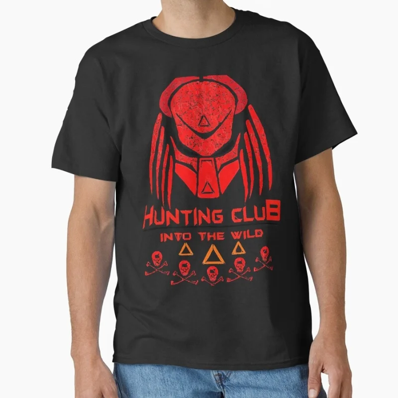 PREDATOR Hunting Club Gift T shirt Jungle Hunter Alien Warrior tee 0806 Short Sleeve Graphic Clothes All size Tops S-6XL
PREDATOR Hunting Club Gift T shirt Jungle Hunter Alien Warrior tee 0806 Short Sleeve Graphic Clothes All size Tops S-6XL