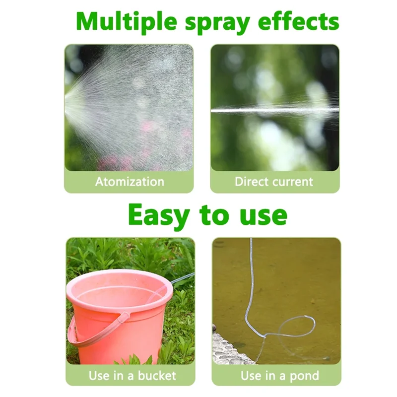 AB15-Electric Garden Watering Spray With Hose USB Adjustable Lawn Sprayer Nozzle Sprinkler Weeds Plant Mister
AB15-Electric Garden Watering Spray With Hose USB Adjustable Lawn Sprayer Nozzle Sprinkler Weeds Plant Mister