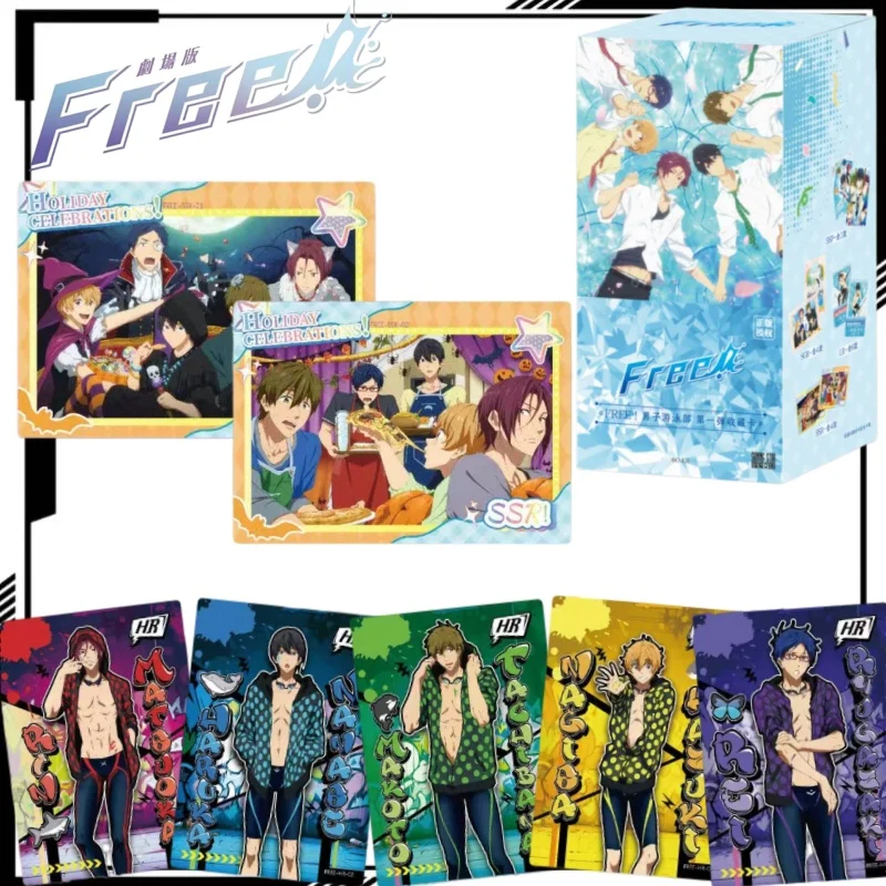 Free! First Edition Collectible Card Cartoon Haruka Nanase Card Full Box Collection Display Anime Merchandise Holiday Gift
Free! First Edition Collectible Card Cartoon Haruka Nanase Card Full Box Collection Display Anime Merchandise Holiday Gift
