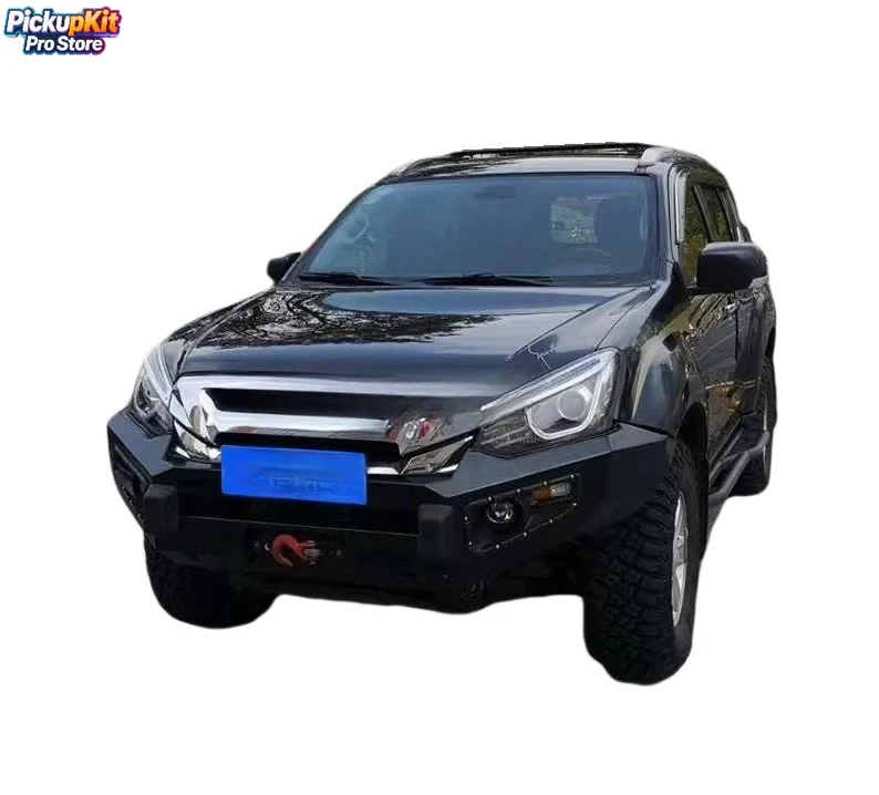 Heavy Duty Mux Steel Bull Bar Front Bumper with Winch Mount for MU‑X
Heavy Duty Mux Steel Bull Bar Front Bumper with Winch Mount for MU‑X