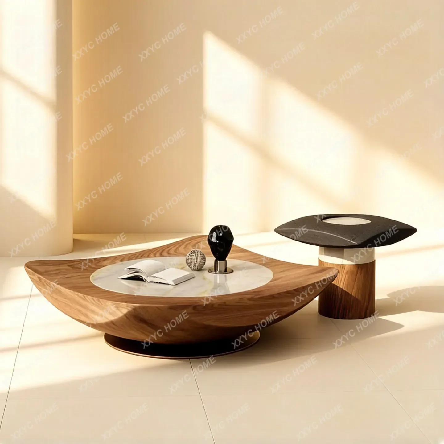 High-end special-shaped coffee table combination, ancient style living room, home design luxury stone coffee table
High-end special-shaped coffee table combination, ancient style living room, home design luxury stone coffee table