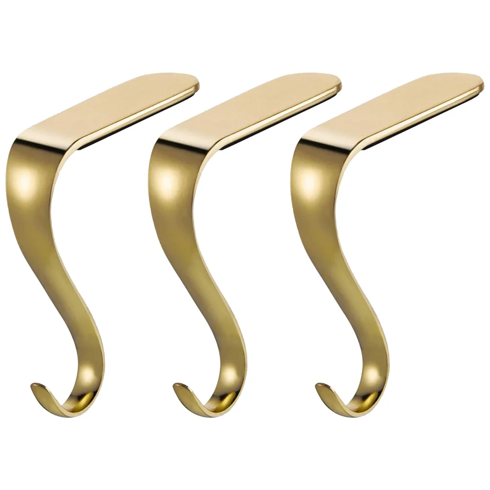 3 Pcs Christmas Socks Hook up Gold Decor Stocking Stuffer Treats Zinc Alloy Xmas Holder
3 Pcs Christmas Socks Hook up Gold Decor Stocking Stuffer Treats Zinc Alloy Xmas Holder