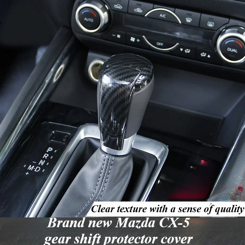 Car Gear Shift Handle Sleeve Knob Cover Trim Decorative Protective Stickers Gear Head Accessories Inner for Mazda CX-5 2017-2024
Car Gear Shift Handle Sleeve Knob Cover Trim Decorative Protective Stickers Gear Head Accessories Inner for Mazda CX-5 2017-2024