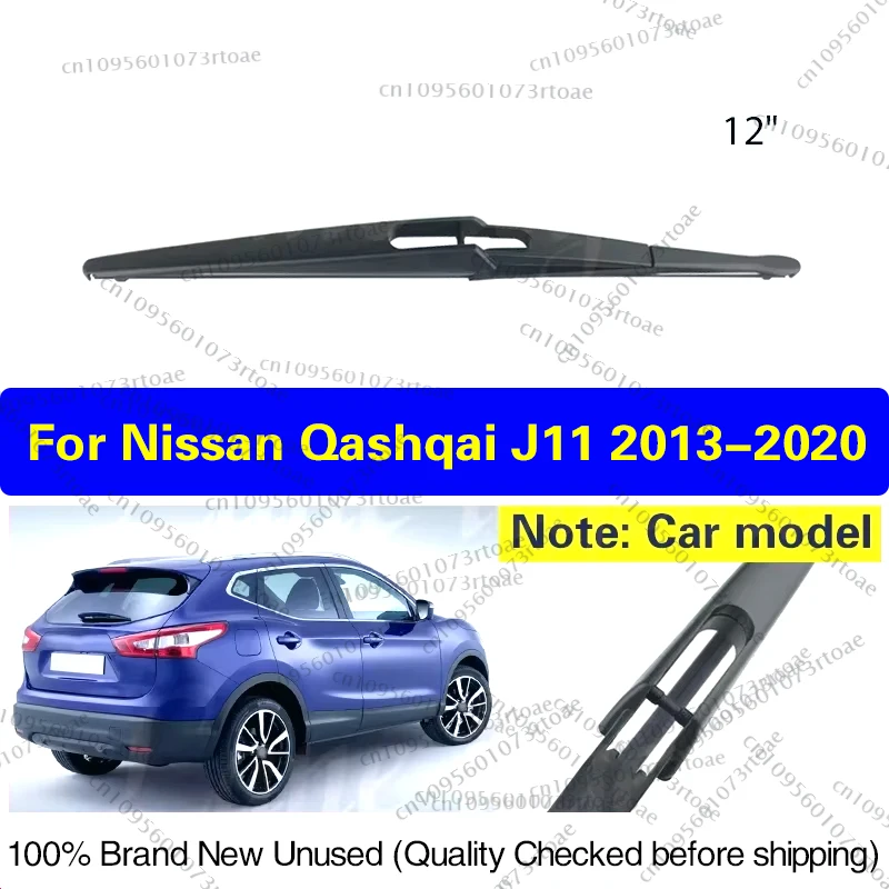 Car Wiper For Nissan Qashqai J11 2013 - 2020 12" Rear Wiper Blade Windshield Windscreen Rear Window 2015 2016 2017 2018 2019
Car Wiper For Nissan Qashqai J11 2013 - 2020 12" Rear Wiper Blade Windshield Windscreen Rear Window 2015 2016 2017 2018 2019
