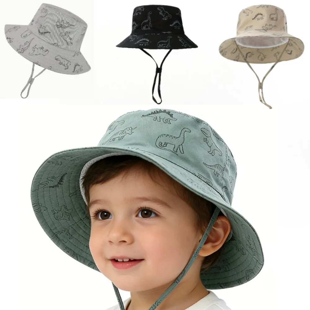 Baby Sun Hat Dinosaur UPF 50+ Sun Protective Toddler Bucket Hat Summer Kids Beach Hats Wide Brim Outdoor Play Hat for Boys Girls
Baby Sun Hat Dinosaur UPF 50+ Sun Protective Toddler Bucket Hat Summer Kids Beach Hats Wide Brim Outdoor Play Hat for Boys Girls