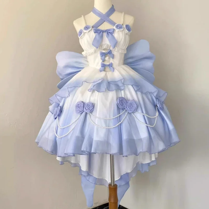 Vintage Elegant Lolita Style Dress Kawaii Cute Lace Ruffles Coaplay Princess Dresses Gothic Y2k Wedding Party Lolita Dress 2025
Vintage Elegant Lolita Style Dress Kawaii Cute Lace Ruffles Coaplay Princess Dresses Gothic Y2k Wedding Party Lolita Dress 2025