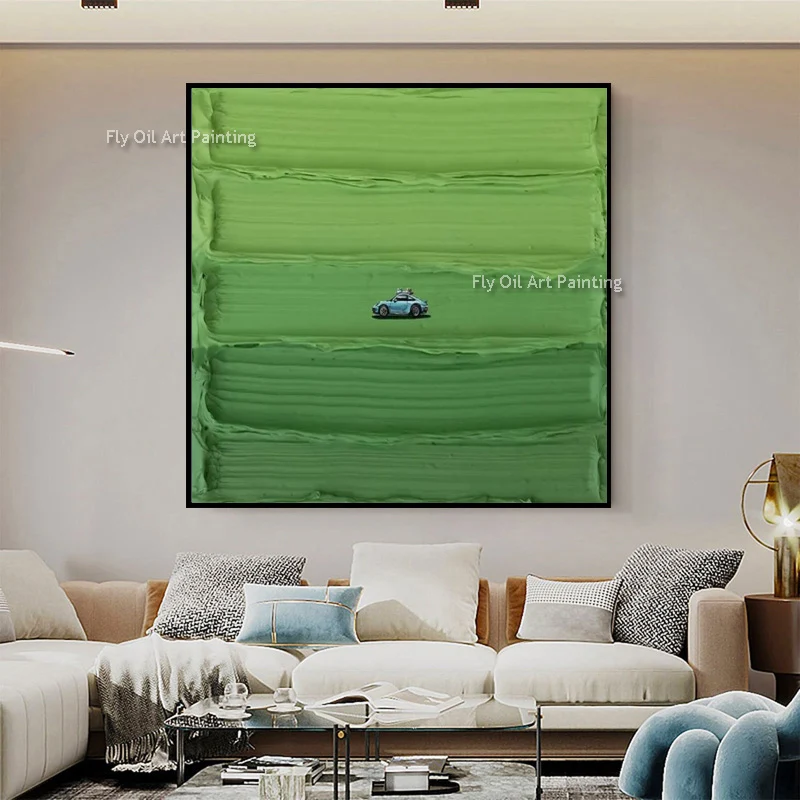 Green Land Artwork Car Driving Canvas Wall Art Handmade New Simple Blue White Car Abstract Oil Painting Decor For Room As Gifts
Green Land Artwork Car Driving Canvas Wall Art Handmade New Simple Blue White Car Abstract Oil Painting Decor For Room As Gifts