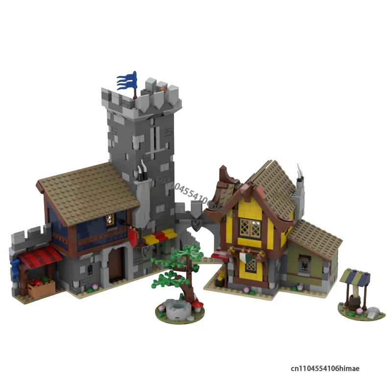 1234Pcs Medieval Castle Town Square Modular Building Blocks DIY Customize House Assembly Model Bricks Creative Toy Birthday Gift
1234Pcs Medieval Castle Town Square Modular Building Blocks DIY Customize House Assembly Model Bricks Creative Toy Birthday Gift