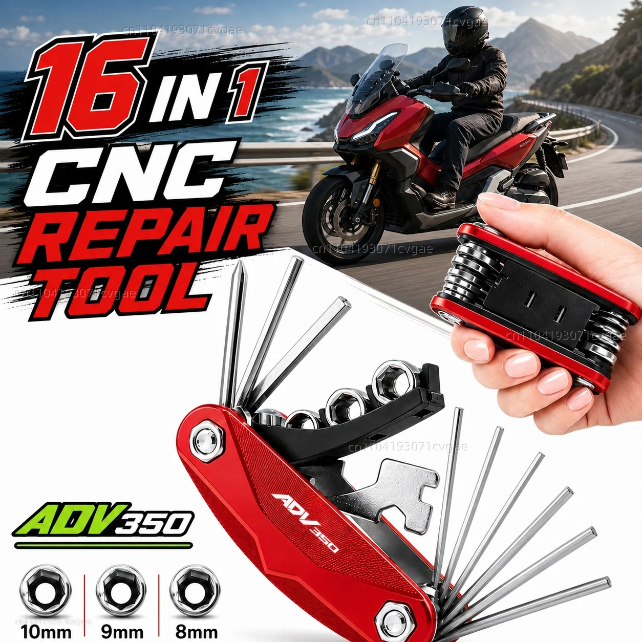 For HONDA ADV350 ADV 350 2021 2022 Motorcycle Tool Repair Kit Multifunctional Screwdriver Wrench Hex Key Set Portable Bike
For HONDA ADV350 ADV 350 2021 2022 Motorcycle Tool Repair Kit Multifunctional Screwdriver Wrench Hex Key Set Portable Bike