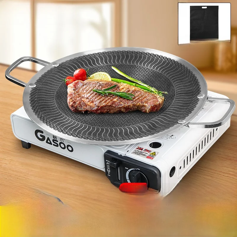 Outdoor BBQ Dish Camping Picnic Home Use 316 Stainless Steel Fire Dual Purpose Non-Stick Pot Metal Material
Outdoor BBQ Dish Camping Picnic Home Use 316 Stainless Steel Fire Dual Purpose Non-Stick Pot Metal Material