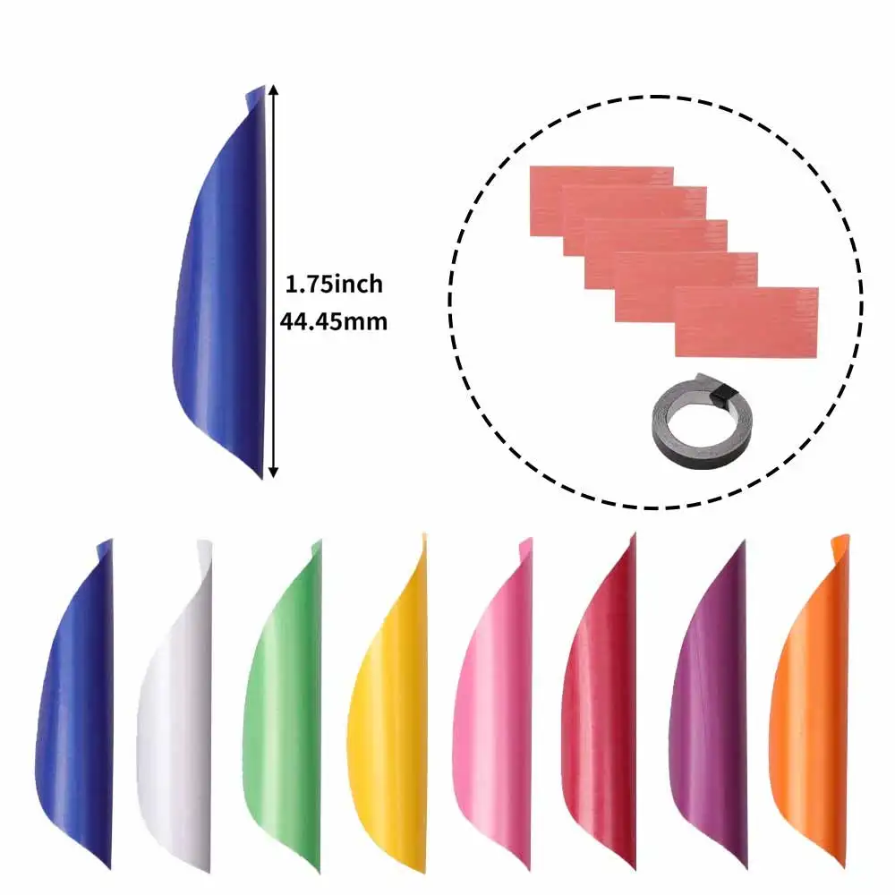 50Pcs 1.75Inch Archery Arrow Feather Spiral Spin Feathers Fletching Vanes Right Wing for DIY Arrow Shooting Hunting Accessories
50Pcs 1.75Inch Archery Arrow Feather Spiral Spin Feathers Fletching Vanes Right Wing for DIY Arrow Shooting Hunting Accessories