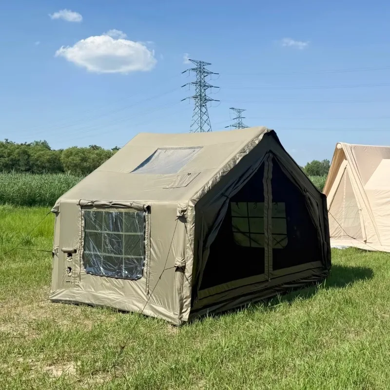 Luxury new high-portability inflatable PVC 420D Oxford cloth 3000 mm waterproof build family gathering outdoor tent
Luxury new high-portability inflatable PVC 420D Oxford cloth 3000 mm waterproof build family gathering outdoor tent