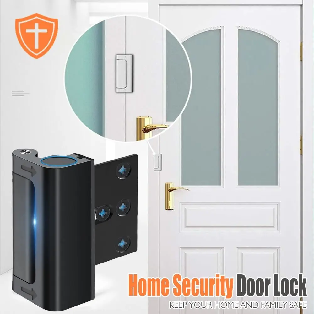 Anti-theft Home Security Door Lock Childproof with Screws Hinge Bolt Inward Swinging Sturdy Safety Hinges Device Night
Anti-theft Home Security Door Lock Childproof with Screws Hinge Bolt Inward Swinging Sturdy Safety Hinges Device Night