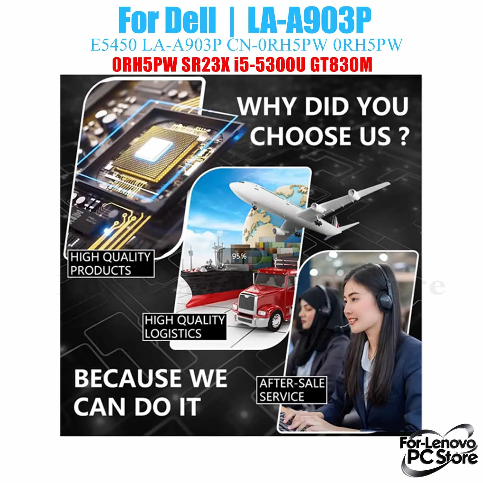 LA-A903P для DELL Latitude E5450 LA-A903P Материнская плата для ноутбука i3 i5 i7 Процессор 100% протестированная материнская плата для ноутбука
LA-A903P для DELL Latitude E5450 LA-A903P Материнская плата для ноутбука i3 i5 i7 Процессор 100% протестированная материнская плата для ноутбука