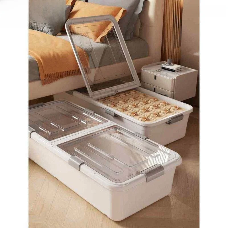 Underbed Storage Box Toy Organizer Flat with Wheels Drawer Style Clothes Storage Box Home Use Underbed Drawer Storage Box
Underbed Storage Box Toy Organizer Flat with Wheels Drawer Style Clothes Storage Box Home Use Underbed Drawer Storage Box