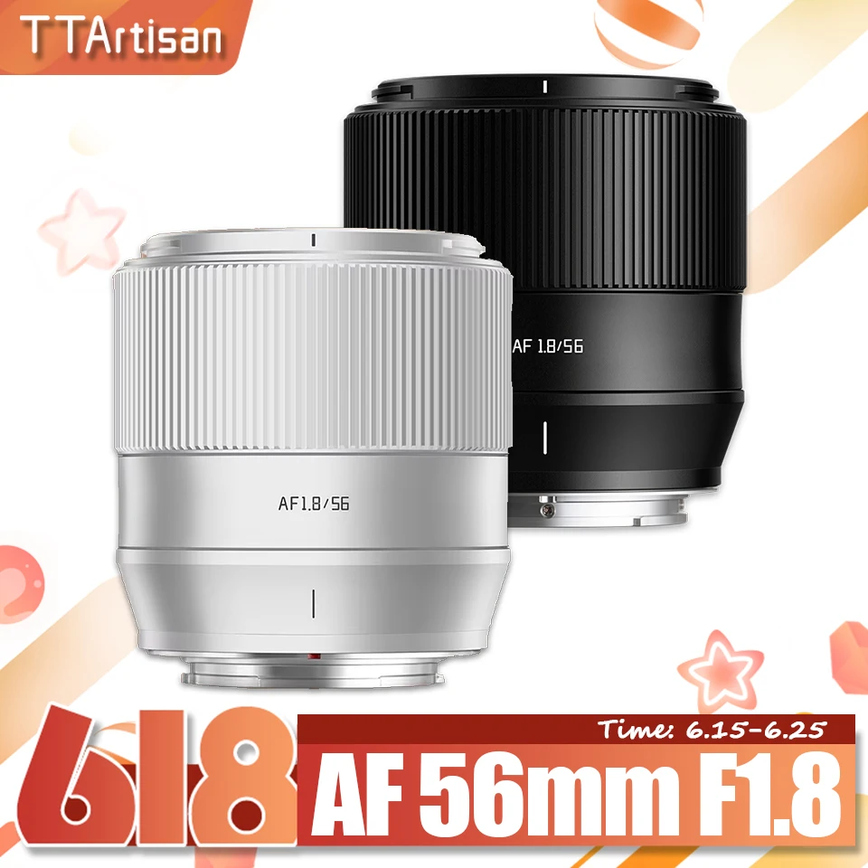 TTArtisan AF 56 мм F1.8 объектив с большой диафрагмой для портретной фотографии с Sony E Fujifilm XF Nikon Z Mount zve10 a7rIII
TTArtisan AF 56 мм F1.8 объектив с большой диафрагмой для портретной фотографии с Sony E Fujifilm XF Nikon Z Mount zve10 a7rIII