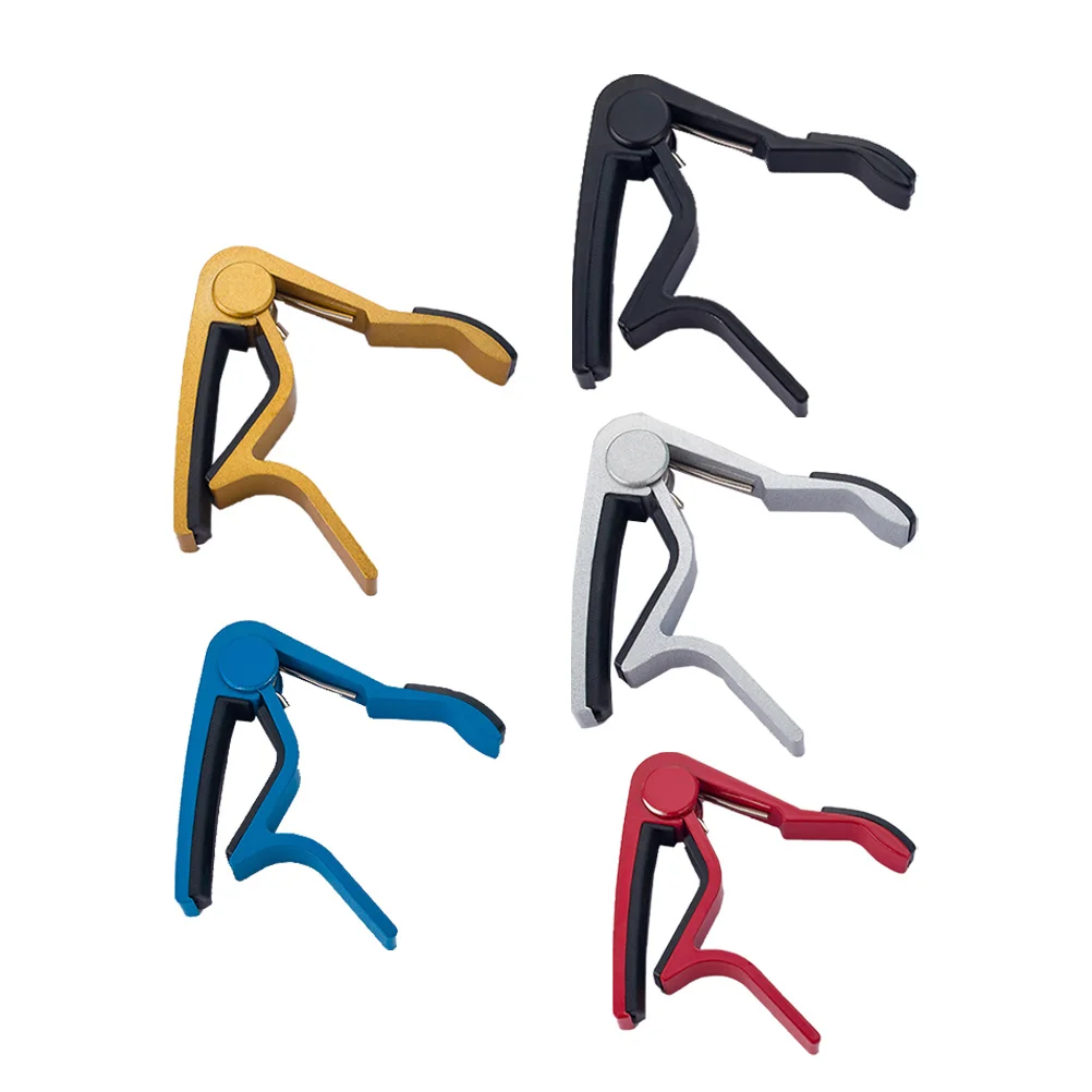 5pcs Guitar Capo Clip for Acoustic Electric Folk Ukulele Aluminum Alloy Suitable Accessories Tuner Beginner Experienced Player
5pcs Guitar Capo Clip for Acoustic Electric Folk Ukulele Aluminum Alloy Suitable Accessories Tuner Beginner Experienced Player