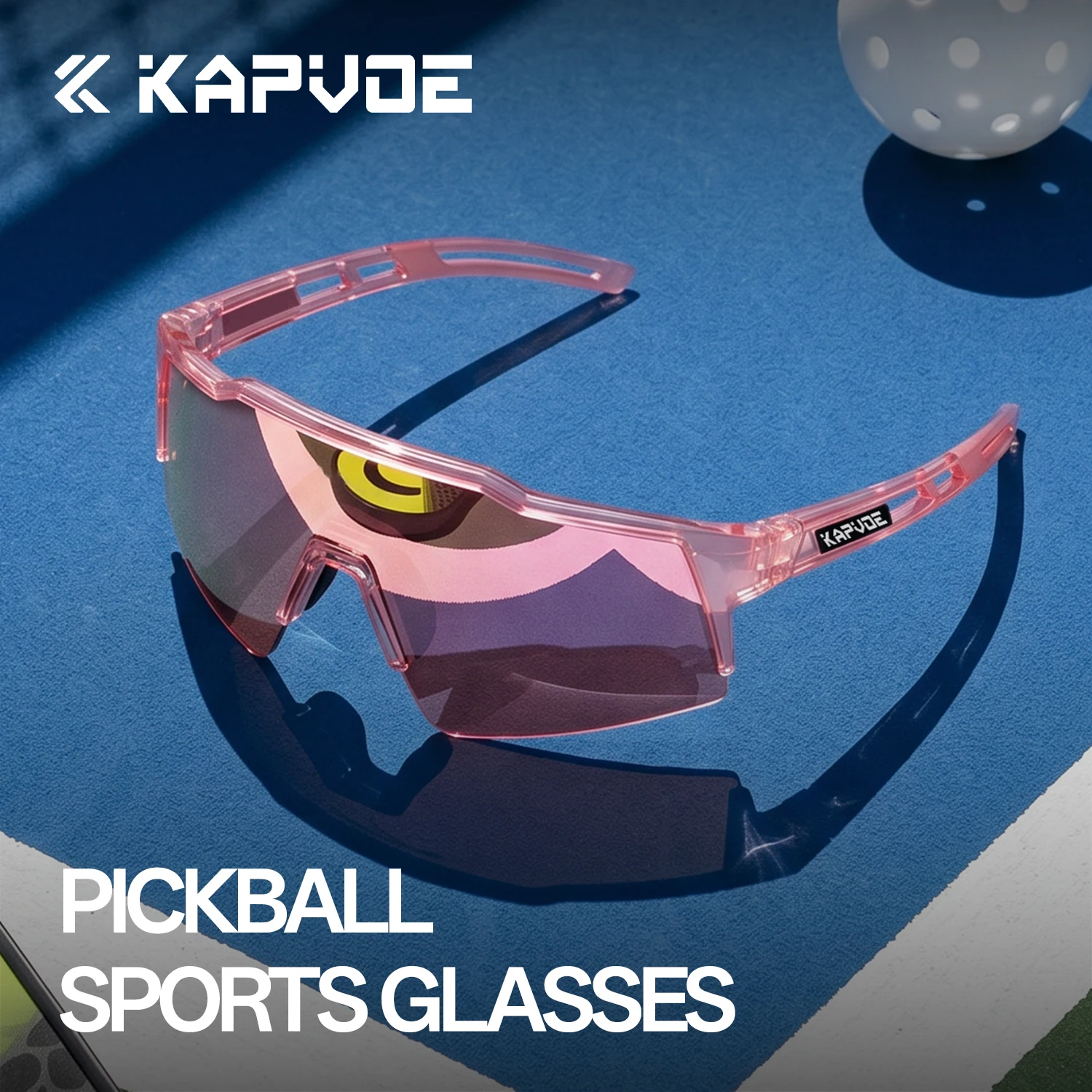 KAPVOE UV400 Women Polarized Pickleball Outdoor Running Eyewear Glasses Sports Sunglasses Impact Resistant Vented Tennis Golf
KAPVOE UV400 Women Polarized Pickleball Outdoor Running Eyewear Glasses Sports Sunglasses Impact Resistant Vented Tennis Golf