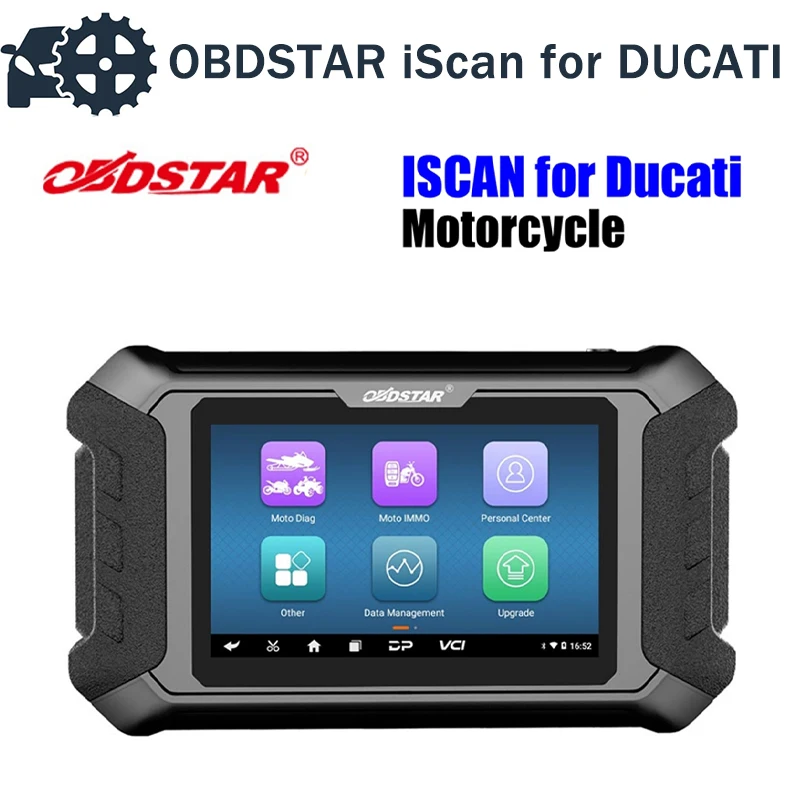 OBDSTAR iScan для DUCATI, инструмент для диагностики мотоцикла, Поддержка программирования IMMO на нескольких языках, получите 18 месяцев бесплатного обновления
OBDSTAR iScan для DUCATI, инструмент для диагностики мотоцикла, Поддержка программирования IMMO на нескольких языках, получите 18 месяцев бесплатного обновления