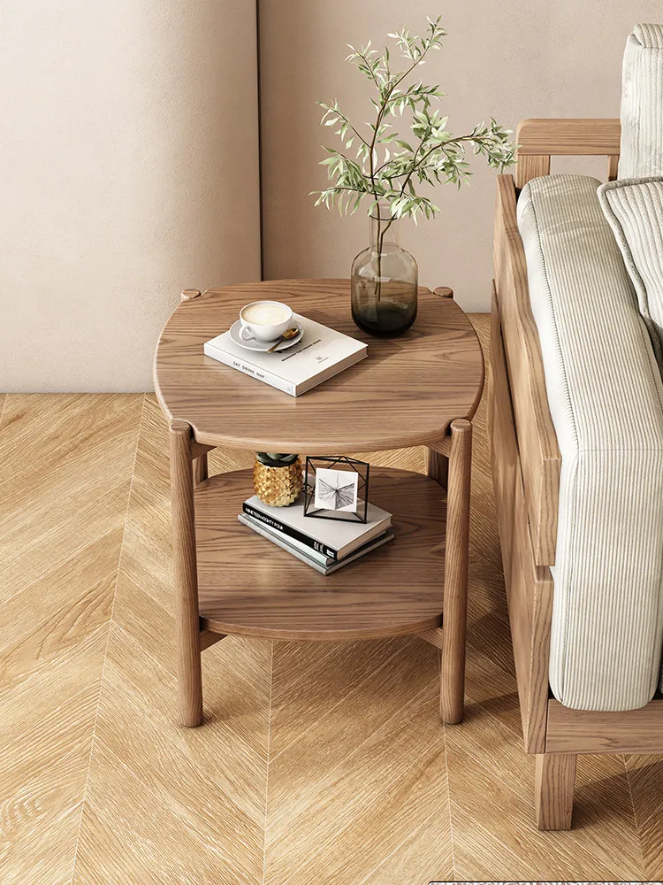 PYJ all-solid wood edge sofa corner small apartment ash wood balcony small tea table
PYJ all-solid wood edge sofa corner small apartment ash wood balcony small tea table