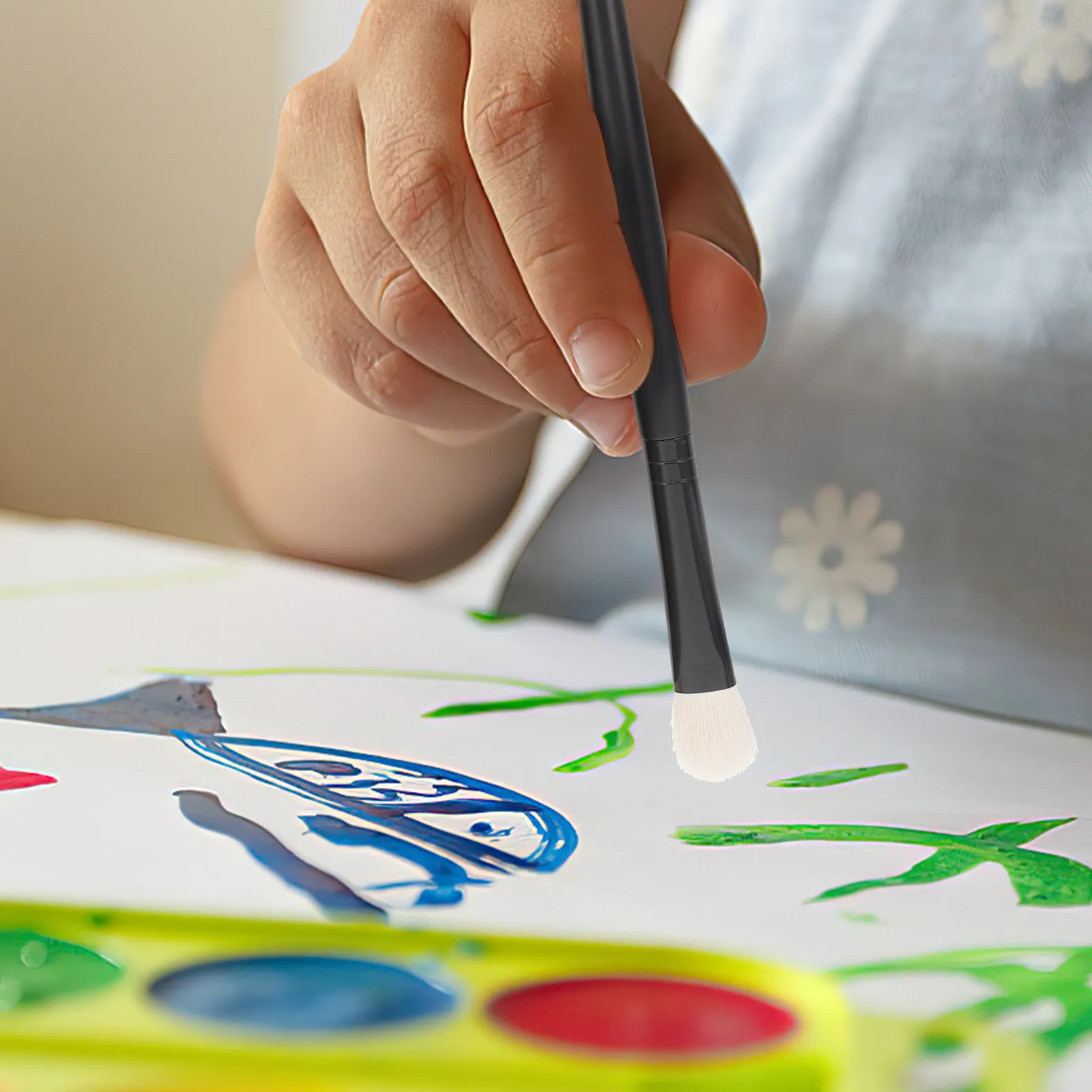 Набор профессиональных кистей для рисования, 7 шт., алюминиевые, деревянные, с нейлоновой щетиной, для масляной, акварельной и акриловой живописи, набор для художников, портативный
Набор профессиональных кистей для рисования, 7 шт., алюминиевые, деревянные, с нейлоновой щетиной, для масляной, акварельной и акриловой живописи, набор для художников, портативный