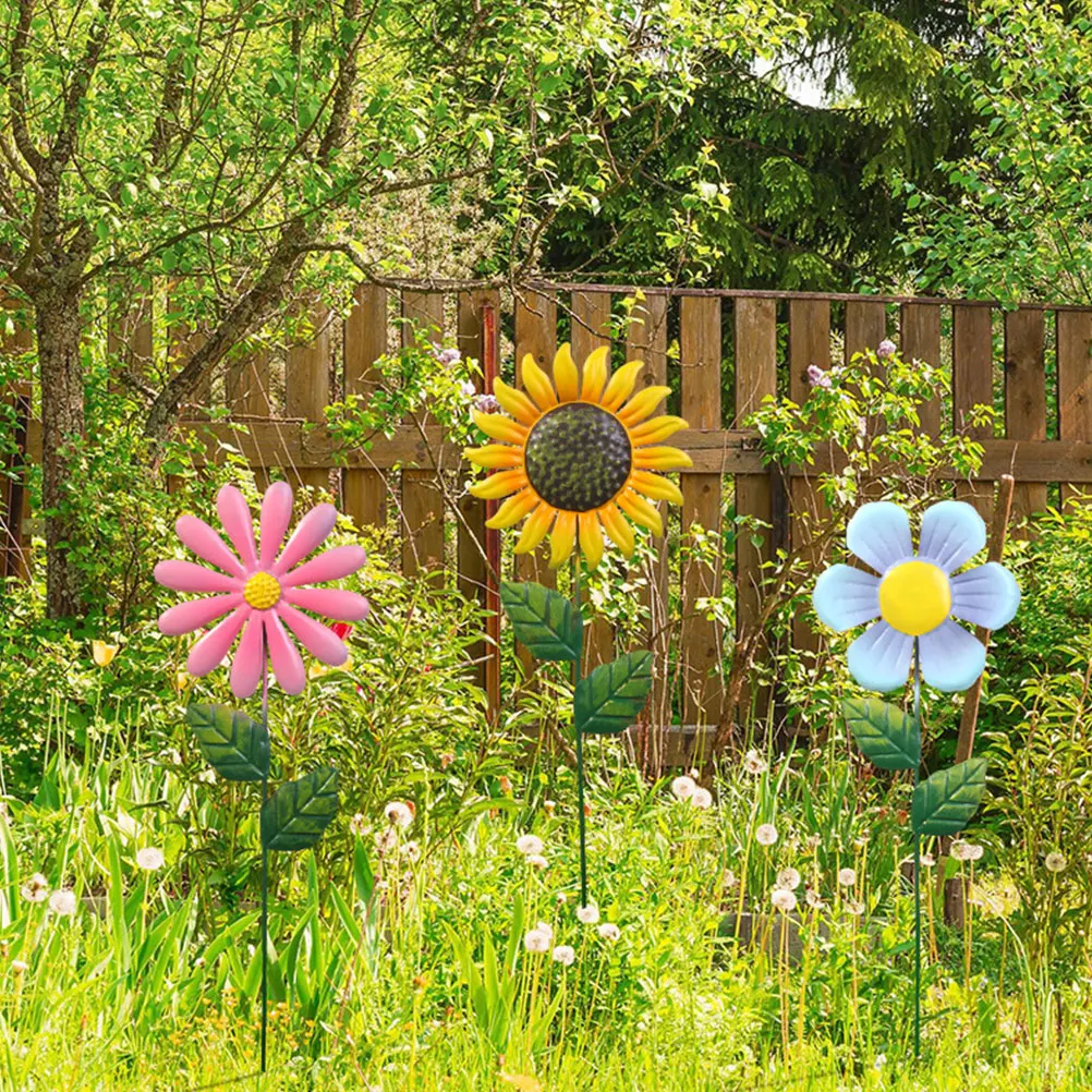 3 Pcs Sunflower Artificial Flowers Metal Garden Decor Wrought Iron Outdoor Spring Decorations Yard Lawn Pathway Stakes
3 Pcs Sunflower Artificial Flowers Metal Garden Decor Wrought Iron Outdoor Spring Decorations Yard Lawn Pathway Stakes