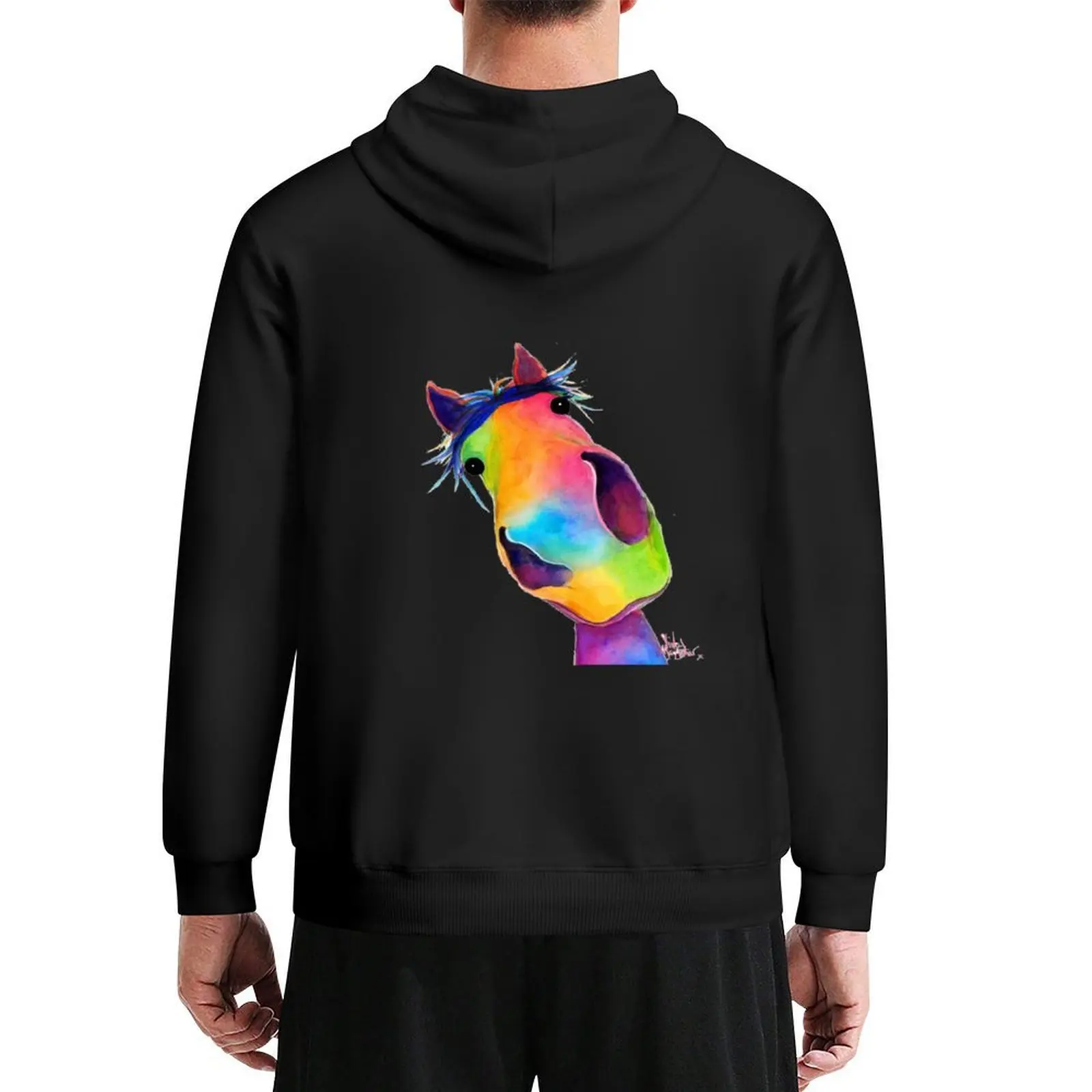 HoRSe PRiNT, ANiMaL PRiNT ' HaPPY G&T ' BY SHiRLeY MacARTHuR Hoodie men clothes mens designer clothes graphic hoodies 
HoRSe PRiNT, ANiMaL PRiNT ' HaPPY G&T ' BY SHiRLeY MacARTHuR Hoodie men clothes mens designer clothes graphic hoodies