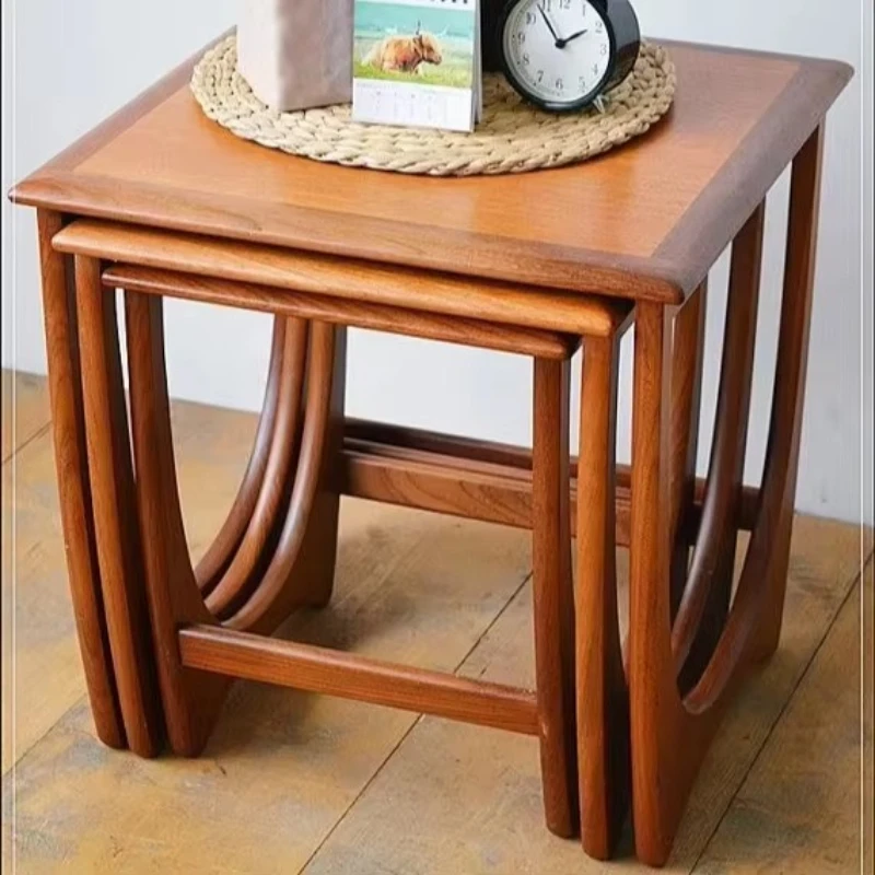 The interior designer's artistic wooden nesting table design seeks creative and functional furniture
The interior designer's artistic wooden nesting table design seeks creative and functional furniture