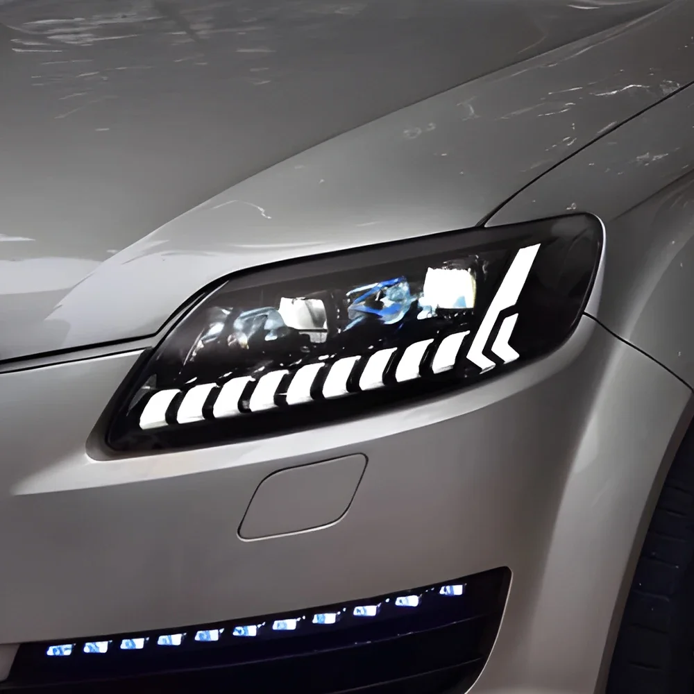Car Front Lamps For Audi Q7 2006-2015 LED Auto Headlights Assembly Upgrade Dynamic Flicker Projector Lens Tool Accessories
Car Front Lamps For Audi Q7 2006-2015 LED Auto Headlights Assembly Upgrade Dynamic Flicker Projector Lens Tool Accessories