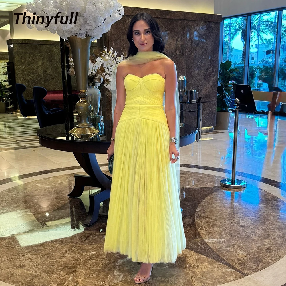 Thinyfull A-line Arab Tulle Prom Dresses Sweetheart Sleeveless Evening Dress Long Formal Occasion Gown Robe De Soirée Customized
Thinyfull A-line Arab Tulle Prom Dresses Sweetheart Sleeveless Evening Dress Long Formal Occasion Gown Robe De Soirée Customized