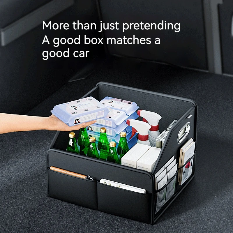 Car Storage Boxes Folding Auto Organizer Box PU Leather Waterproof Trunk Bag Large Capacity Multi-color SUV Cars Stowing Tidying
Car Storage Boxes Folding Auto Organizer Box PU Leather Waterproof Trunk Bag Large Capacity Multi-color SUV Cars Stowing Tidying